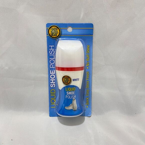 Shoe Gear Liquid Shoe Polish White Gloss Finish 1.68 Oz 2018 - Picture 2 of 6